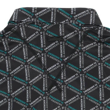 セントアンドリュース St ANDREWS　メンズ トライアングルロゴプリント 半袖 ポロシャツ 042-6160557　2026年モデル 詳細7