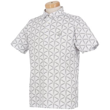 セントアンドリュース St ANDREWS　メンズ トライアングルロゴプリント 半袖 ポロシャツ 042-6160557　2026年モデル 詳細11