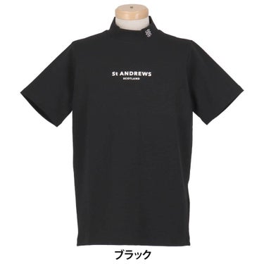 セントアンドリュース St ANDREWS　メンズ ポップコーンジャージ 半袖 ハイネックシャツ 042-6167551　2026年モデル 詳細2