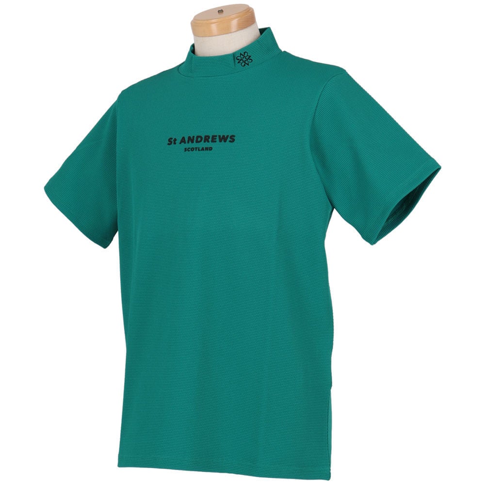 セントアンドリュース St ANDREWS　メンズ ポップコーンジャージ 半袖 ハイネックシャツ 042-6167551　2026年モデル 詳細10