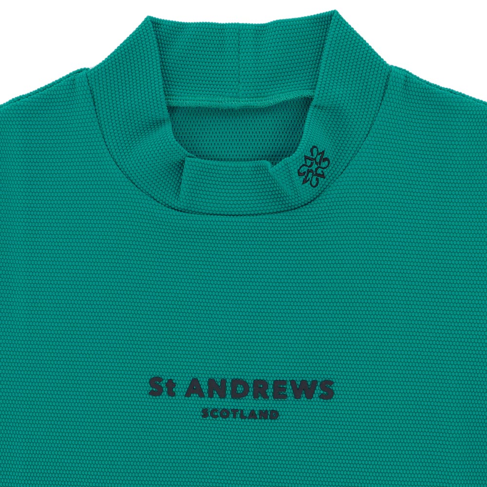 セントアンドリュース St ANDREWS　メンズ ポップコーンジャージ 半袖 ハイネックシャツ 042-6167551　2026年モデル 詳細11
