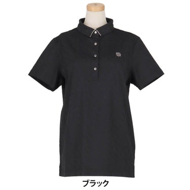 セントアンドリュース St ANDREWS　レディース ロゴジャガード 半袖 ポロシャツ 043-6160252　2026年モデル 詳細2