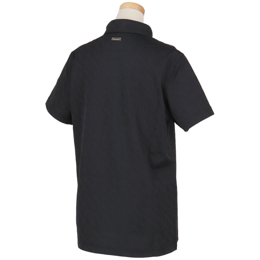 セントアンドリュース St ANDREWS　レディース ロゴジャガード 半袖 ポロシャツ 043-6160252　2026年モデル 詳細3