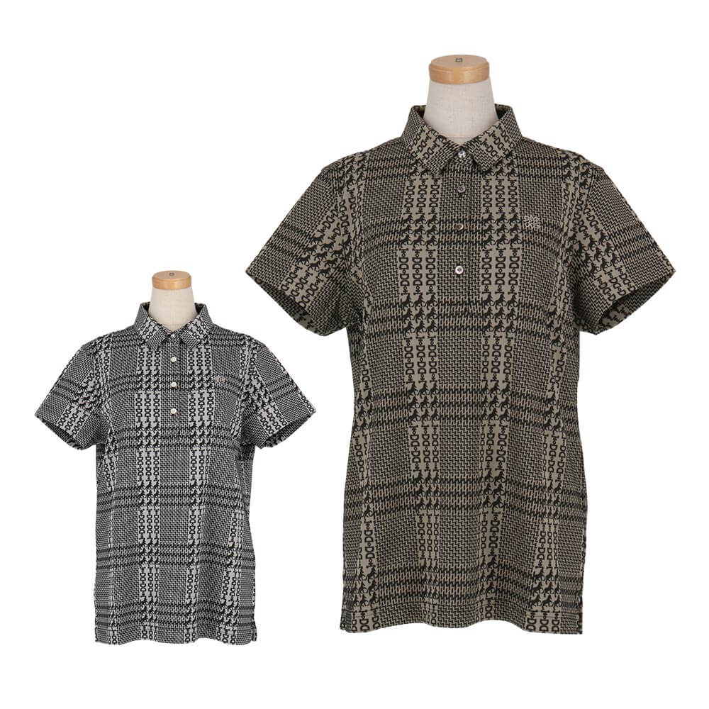 セントアンドリュース St ANDREWS　レディース チェックジャガード 半袖 ポロシャツ 043-6160254　2026年モデル