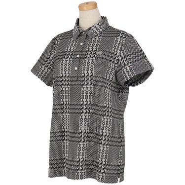 セントアンドリュース St ANDREWS　レディース チェックジャガード 半袖 ポロシャツ 043-6160254　2026年モデル 詳細4