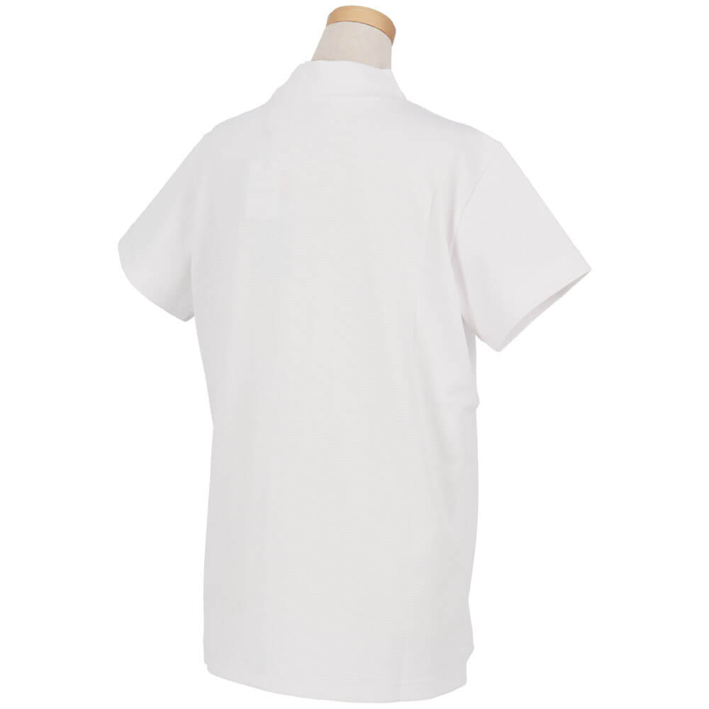 セントアンドリュース St ANDREWS　レディース ポップコーンジャージ 半袖 ハイネックシャツ 043-6167552　2026年モデル 詳細6