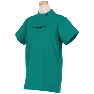 セントアンドリュース St ANDREWS　レディース ポップコーンジャージ 半袖 ハイネックシャツ 043-6167552　2026年モデル 詳細10