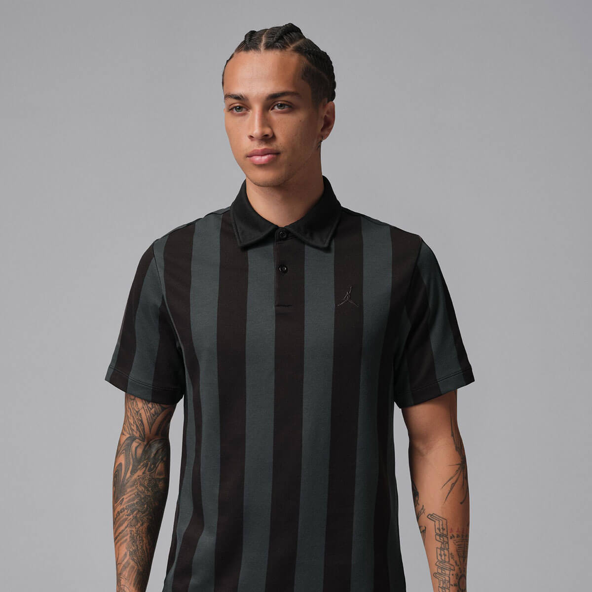 Jordan ジョーダン　メンズ Dri-FIT ゴルフ 半袖 プリント ポロシャツ IF2930 BLACK　2026年モデル BLACK