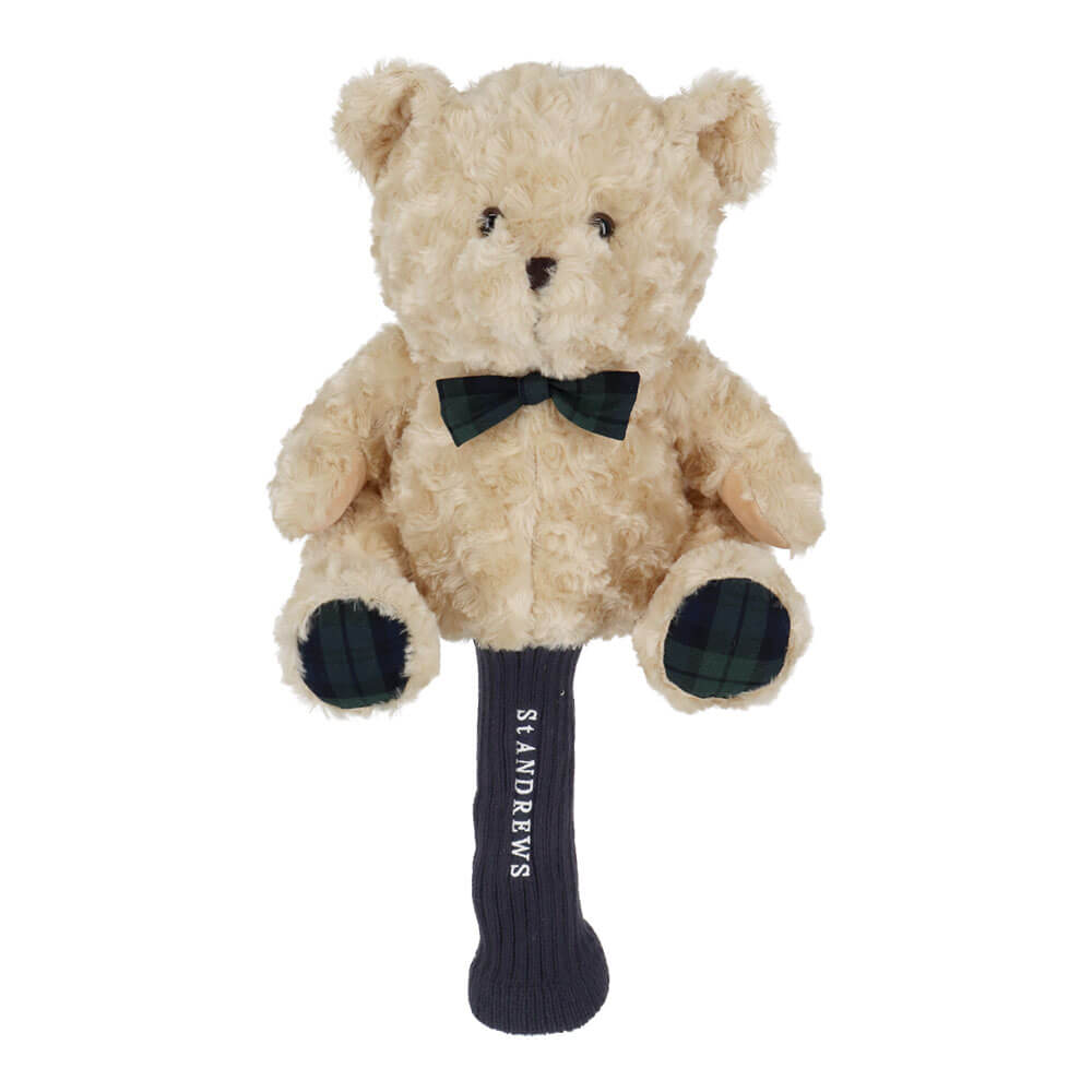 セントアンドリュース St ANDREWS　テディベア ドライバー用 ヘッドカバー 042-6984311 040 ベージュ　2026年モデル ベージュ