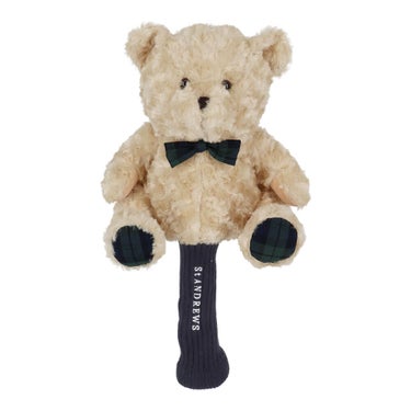 セントアンドリュース St ANDREWS　テディベア ドライバー用 ヘッドカバー 042-6984311 040 ベージュ　2026年モデル ベージュ