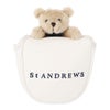 セントアンドリュース St ANDREWS　テディベア マレット型用 パターカバー 042-6984314 030 ホワイト　2026年モデル ホワイト