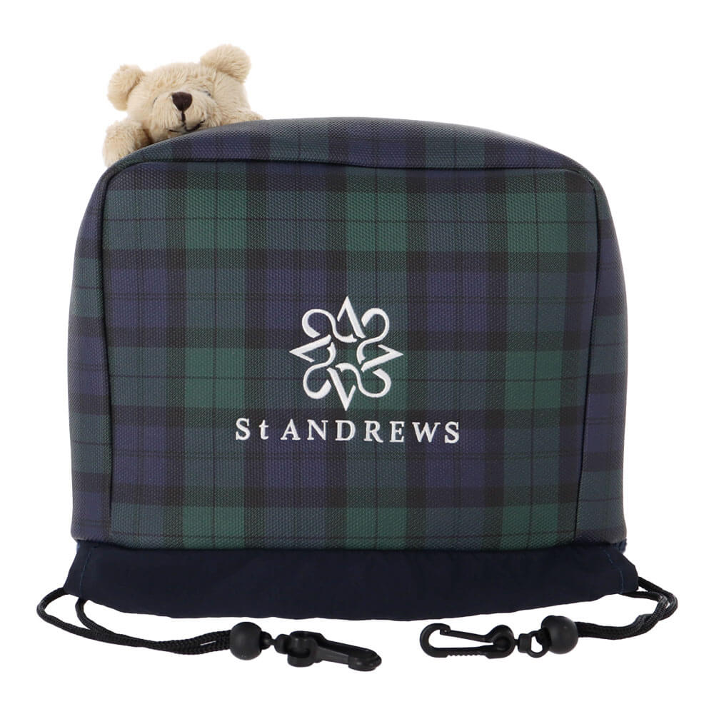 セントアンドリュース St ANDREWS　テディベア アイアンカバー 042-6984315 141 ブラックウォッチ　2026年モデル ブラックウォッチ