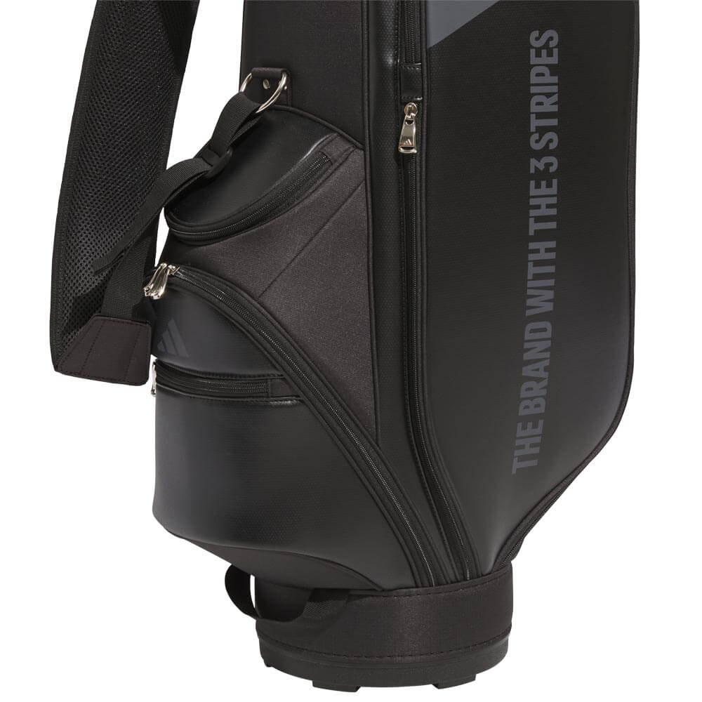 アディダス adidas　メンズ ワーディング キャディバッグ QF624 KA4949 ブラック　2026年モデル 詳細4