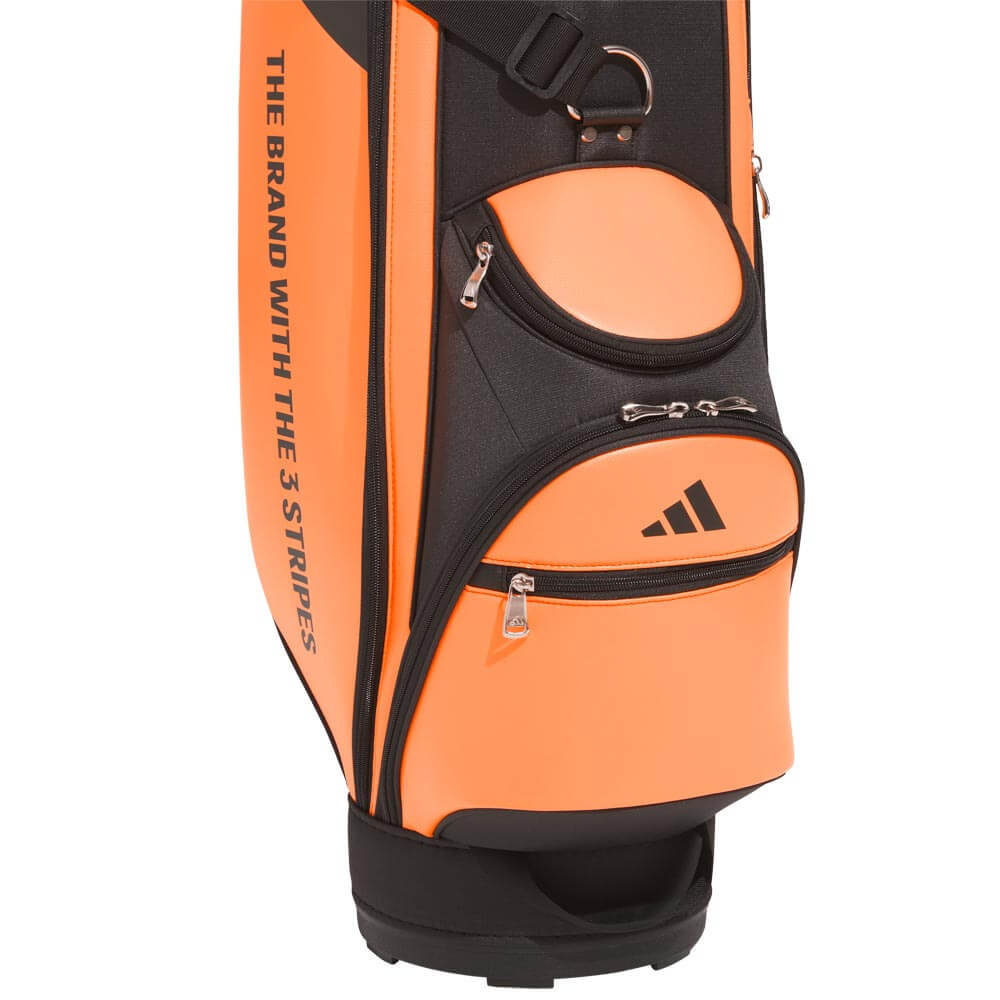 アディダス adidas　メンズ ワーディング キャディバッグ QF624 KA8313 ルシッドオレンジ　2026年モデル 詳細3