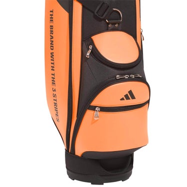 アディダス adidas　メンズ ワーディング キャディバッグ QF624 KA8313 ルシッドオレンジ　2026年モデル 詳細3