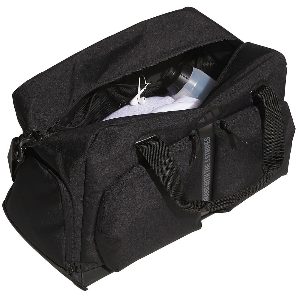 アディダス adidas　メンズ ワーディング ダッフルバッグ CU017 JZ5898 ブラック　2026年モデル 詳細4