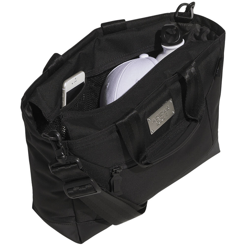 アディダス adidas　メンズ ラウンド トートバッグ DC737 JZ4404 ブラック　2026年モデル 詳細4