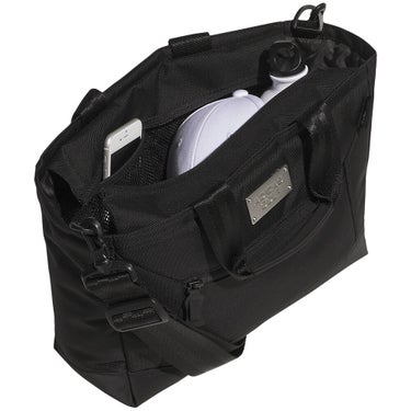 アディダス adidas　メンズ ラウンド トートバッグ DC737 JZ4404 ブラック　2026年モデル 詳細4