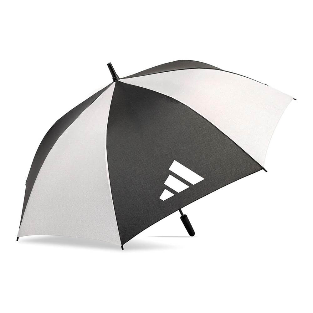 アディダス adidas 晴れ雨兼用 耐久撥水 UVカット シングルキャノピー アンブレラ ODX57 KK8235 ブラック 2026年モデル