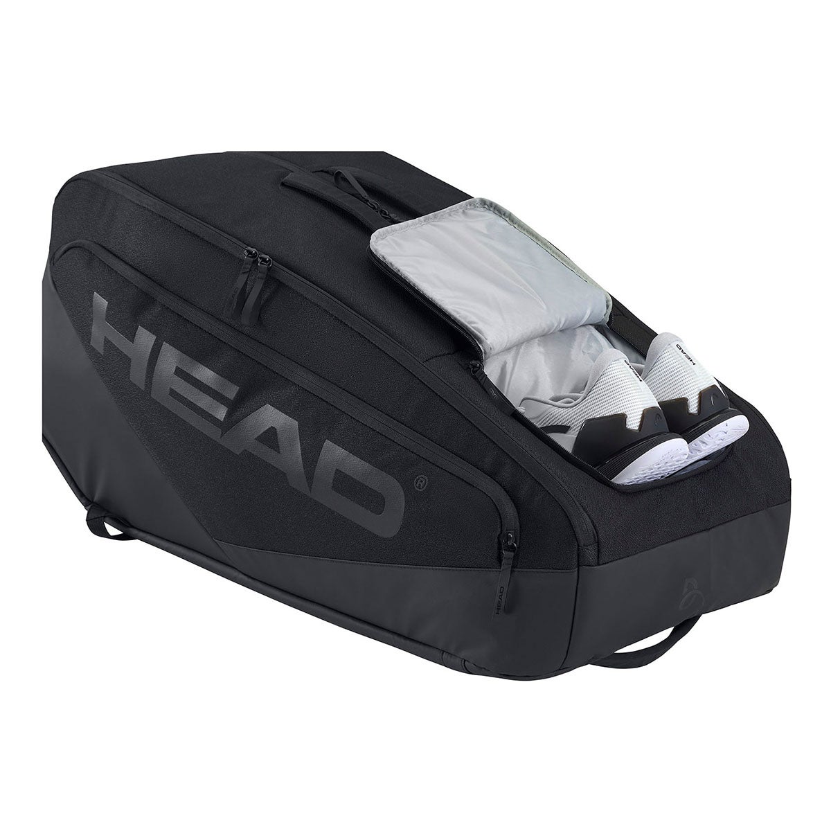 ヘッド HEAD　 PRO X RACQUET BAG XL ラケットバッグ ブラック　 2025年モデル 詳細3