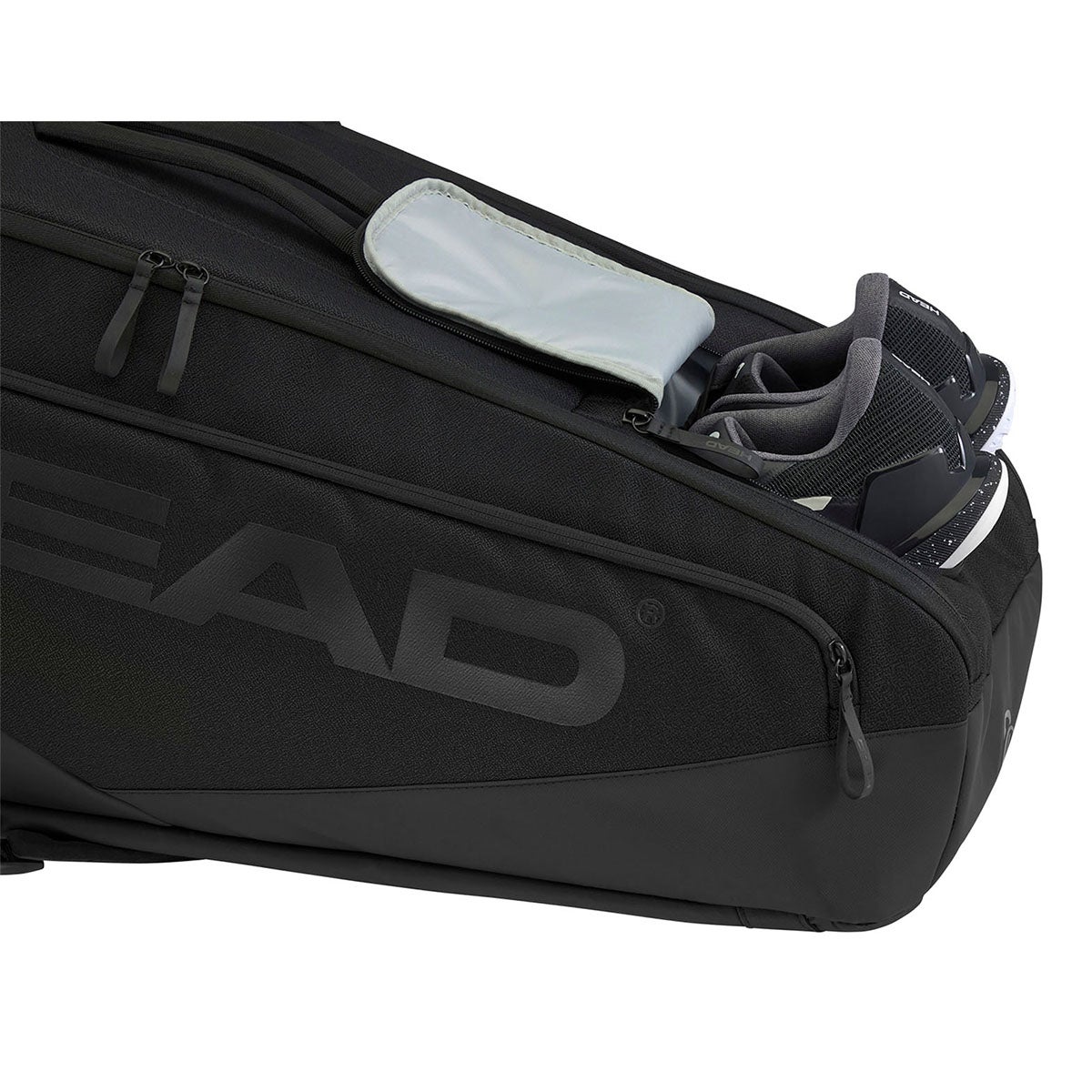 ヘッド HEAD　 PRO X RACQUET BAG L ラケットバッグ ブラック　 2025年モデル 詳細3