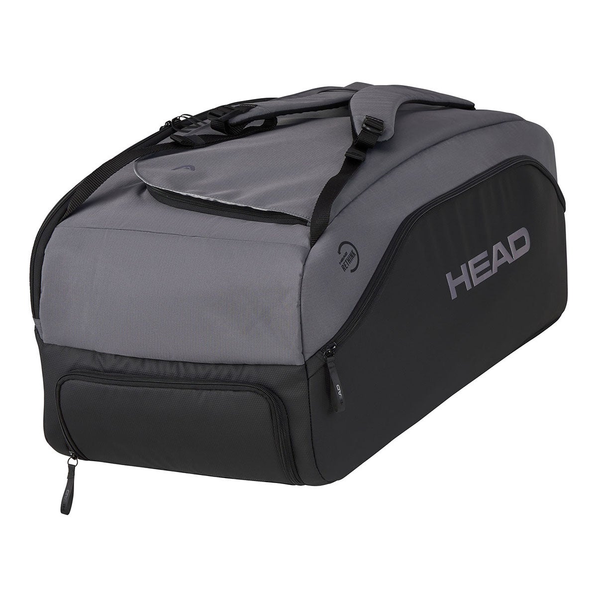 ヘッド HEAD　 PRO X DUFFLE BAG L ラケットバッグ ブラック/ダークグレー　 2025年モデル 詳細2