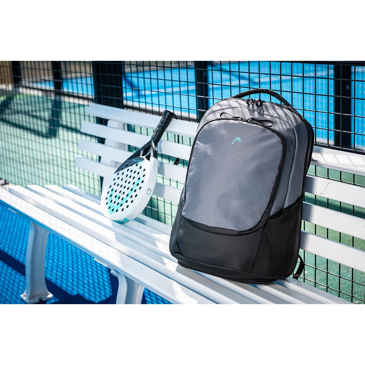ヘッド HEAD　 PRO X BACKPACK 30L ラケットバッグ ブラック/ダークグレー　 2025年モデル 詳細5