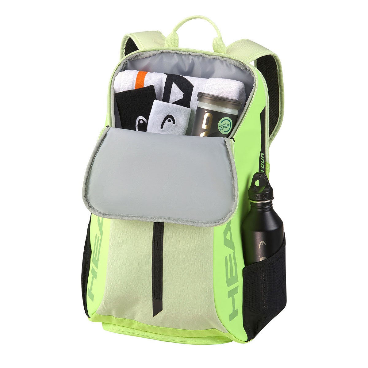 ヘッド HEAD　 TOUR BACKPACK 25L ラケットバッグ セージ　 2025年モデル 詳細2