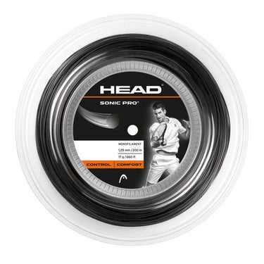 ヘッド HEAD　 SONIC_PRO_17_WT_REEL ストリング ブラック　 2023年モデル 詳細2