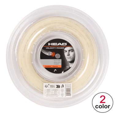 ヘッド HEAD　 VELOCITY MLT POWER(200M ガット ブラック　 2025年モデル