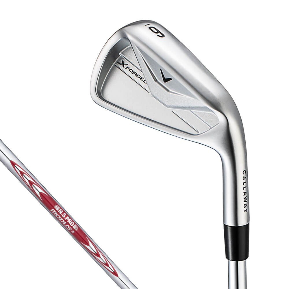 キャロウェイ　X FORGED エックス フォージド アイアン　5本セット（＃6～9、PW）　N.S.PRO MODUS3 TOUR 105 スチールシャフト　2026年モデル