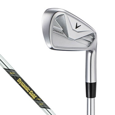 キャロウェイ　X FORGED エックス フォージド アイアン　単品（＃5）　ダイナミックゴールド MID 115 スチールシャフト　2026年モデル