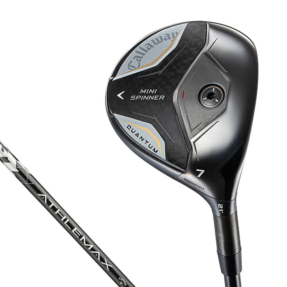 クアンタム メンズ ミニ スピナー フェアウェイウッド　ATHLEMAX シャフト　2026年モデル