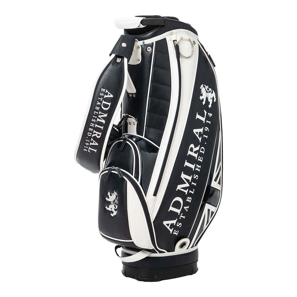 アドミラル Admiral　ロゴデザイン トラディショナル キャディバッグ ADMG3BC4 30 ネイビー