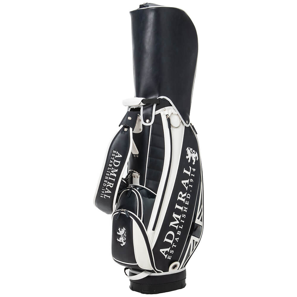 アドミラル Admiral　ロゴデザイン トラディショナル キャディバッグ ADMG3BC4 30 ネイビー 詳細2