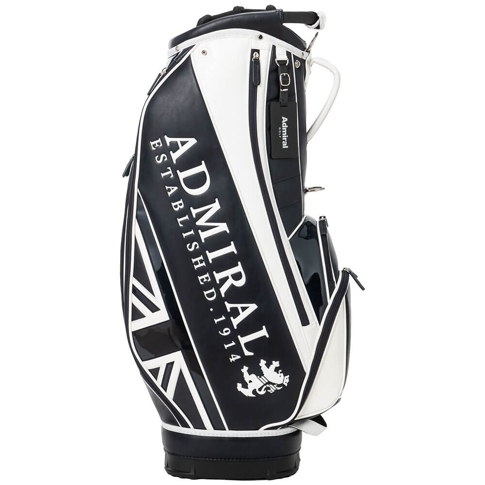 アドミラル Admiral　ロゴデザイン トラディショナル キャディバッグ ADMG3BC4 30 ネイビー 詳細6