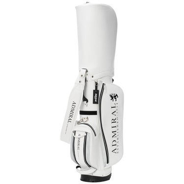 アドミラル Admiral　UKクラシック スタンド キャディバッグ ADMG6AC4 00 ホワイト　2026年モデル 詳細2
