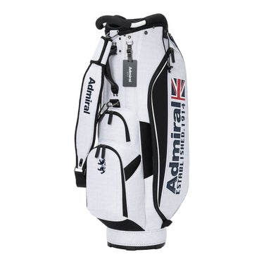 アドミラル Admiral　モノグラム カート キャディバッグ ADMG6AC7 00 ホワイト　2026年モデル