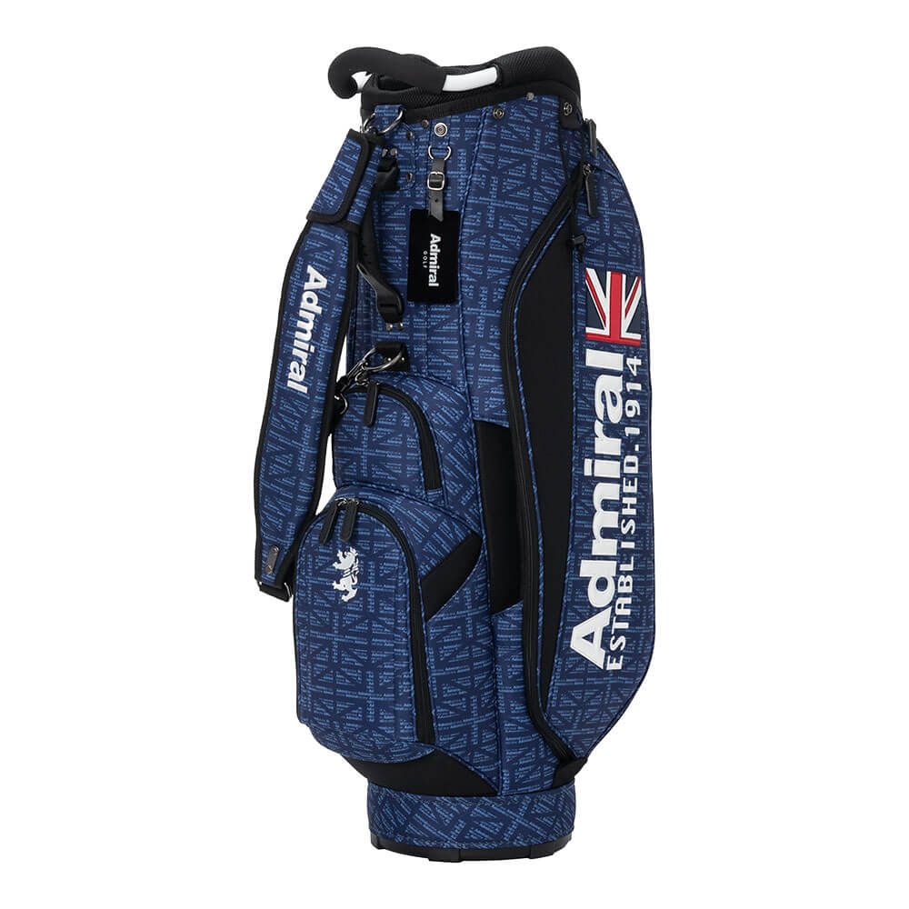 アドミラル Admiral　モノグラム カート キャディバッグ ADMG6AC7 30 ネイビー　2026年モデル