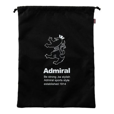 アドミラル Admiral　巾着型 シューズケース ADMZ6AE2 10 ブラック　2026年モデル ブラック