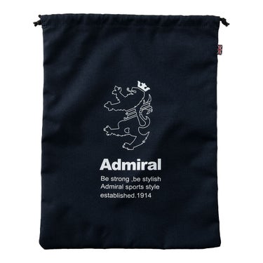 アドミラル Admiral　巾着型 シューズケース ADMZ6AE2 30 ネイビー　2026年モデル