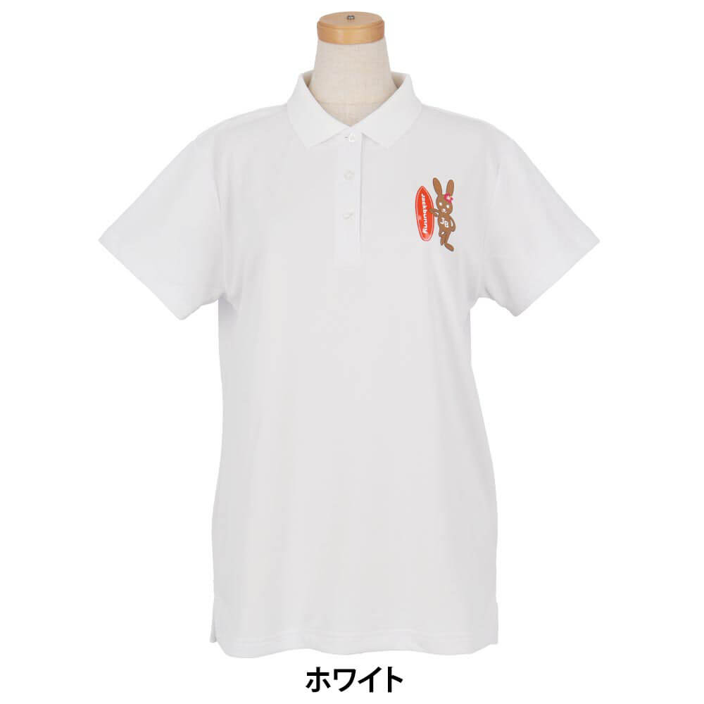 ジャックバニー Jack Bunny!! レディース 半袖 ポロシャツ 263-6160422