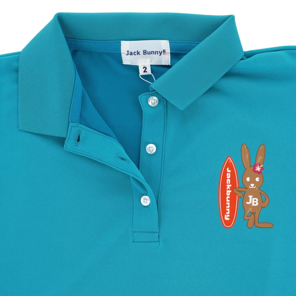 ジャックバニー Jack Bunny!! レディース 半袖 ポロシャツ 263-6160422