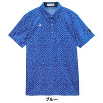 ルコック Le coq sportif メンズ ミナモ柄 半袖 ポロシャツ LG6SHS08M 2026年モデル