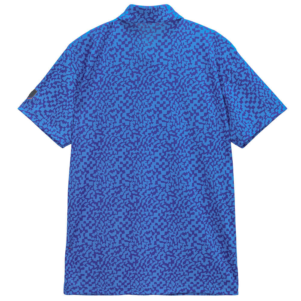 ルコック Le coq sportif　メンズ ミナモ柄 半袖 ポロシャツ LG6SHS08M　2026年モデル 詳細3