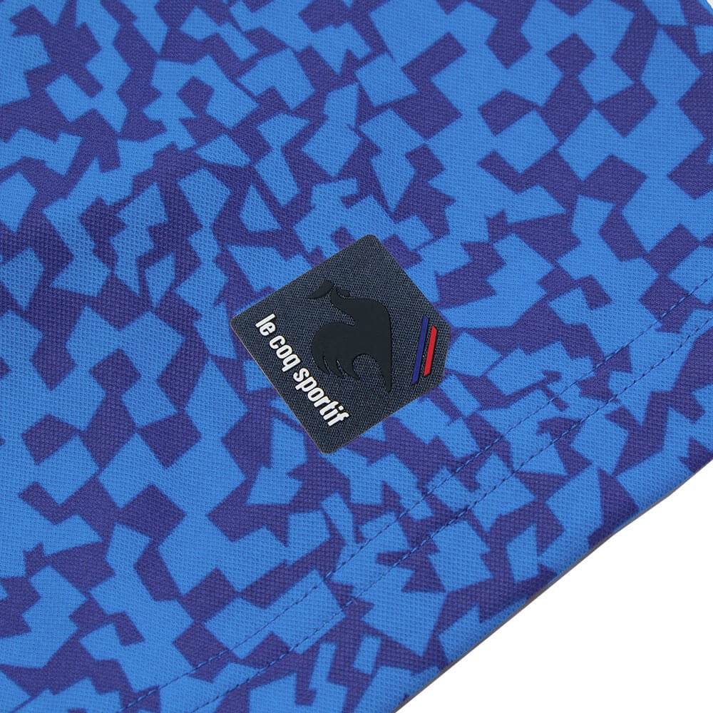 ルコック Le coq sportif　メンズ ミナモ柄 半袖 ポロシャツ LG6SHS08M　2026年モデル 詳細4