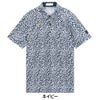 ルコック Le coq sportif　メンズ ミナモ柄 半袖 ポロシャツ LG6SHS08M　2026年モデル 詳細7