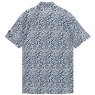 ルコック Le coq sportif　メンズ ミナモ柄 半袖 ポロシャツ LG6SHS08M　2026年モデル 詳細8