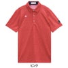 ルコック Le coq sportif　メンズ ミナモ柄 半袖 ポロシャツ LG6SHS08M　2026年モデル 詳細9