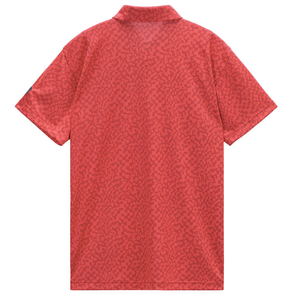 ルコック Le coq sportif　メンズ ミナモ柄 半袖 ポロシャツ LG6SHS08M　2026年モデル 詳細10